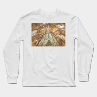 Charola. Convento de Cristo. Tomar. ink and watercolor Long Sleeve T-Shirt